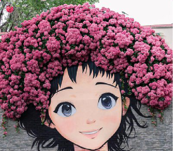 寻甸墙体彩绘-网红墙打卡