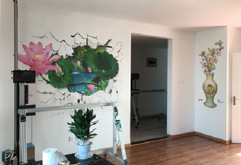 寻甸墙体彩绘相比墙纸的优势。