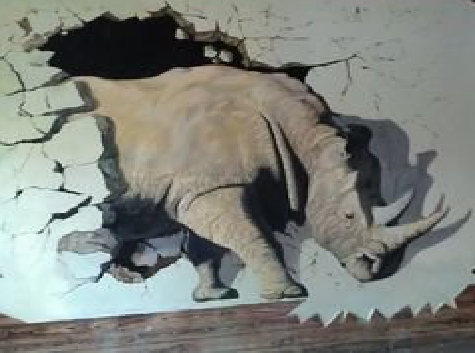 寻甸在墙绘中，如何绘制3D效果？